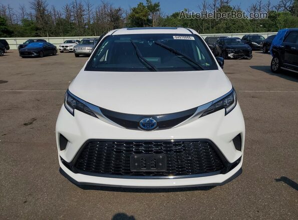 5TDDSKFC1MS016851 2021 TOYOTA SIENNA White წინა ხედი