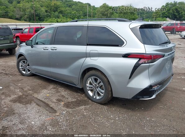 5TDDSKFC4MS011045 2021 TOYOTA SIENNA Серый Задняя левая четверть