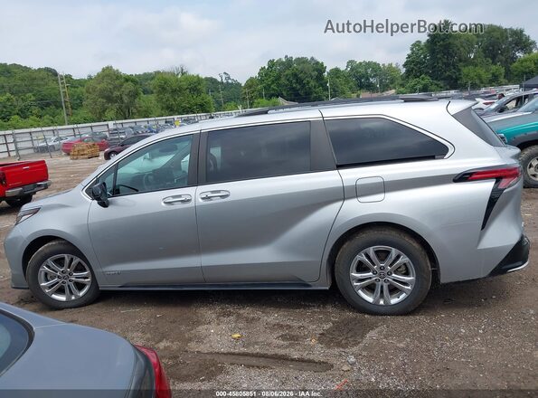 5TDDSKFC4MS011045 2021 TOYOTA SIENNA Серый Панорамный вид салона 360°