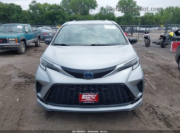5TDDSKFC4MS011045 2021 TOYOTA SIENNA Серый Вид щитка приборов