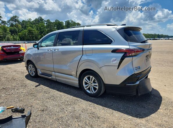 5TDDSKFC6NS071359 2022 TOYOTA SIENNA Silver Задня ліва чверть