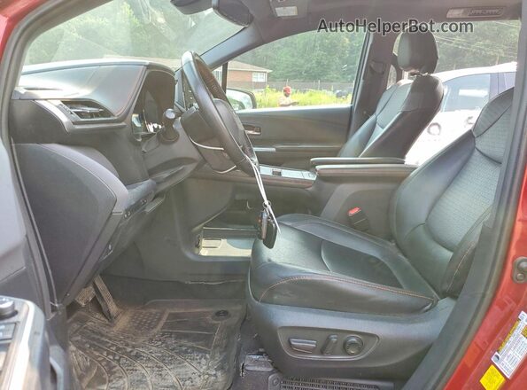 5TDDSKFC9MS014118 2021 TOYOTA SIENNA Red Вид салону спереду