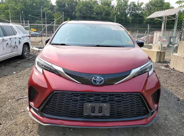 5TDDSKFC9MS014118 2021 TOYOTA SIENNA Red Вид спереду