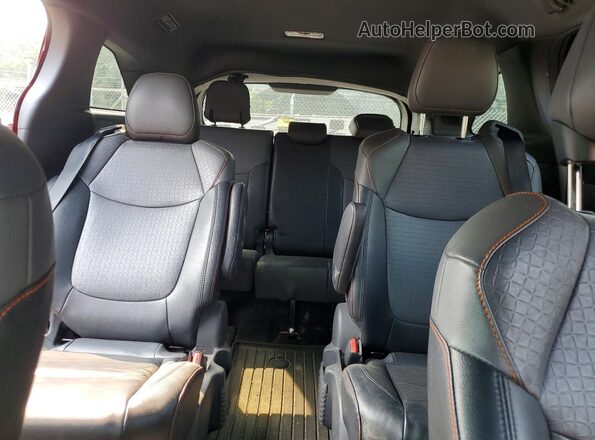 5TDDSKFC9MS014118 2021 TOYOTA SIENNA Red Вид задніх сидінь