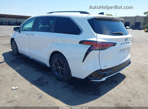 5TDDSKFC9RS134637 2024 TOYOTA SIENNA White Trasero izquierdo