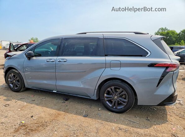 5TDDSKFC9RS148246 2024 TOYOTA SIENNA Gray Trasero izquierdo