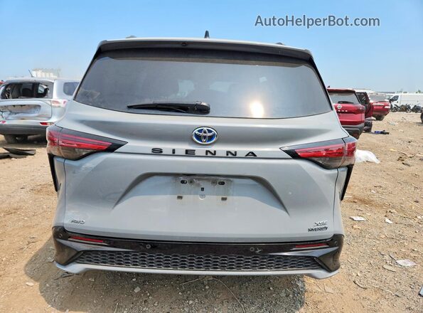 5TDDSKFC9RS148246 2024 TOYOTA SIENNA Gray Vista trasera