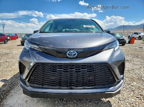5TDDSKFC9SS179955 2025 TOYOTA SIENNA Серый Вид спереди