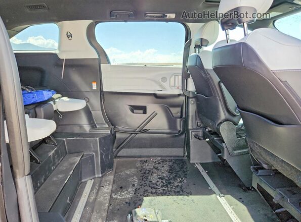 5TDDSKFC9SS179955 2025 TOYOTA SIENNA Серый Вид задних сидений