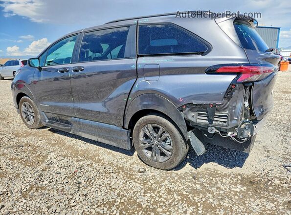 5TDDSKFC9SS179955 2025 TOYOTA SIENNA Серый Задняя левая четверть