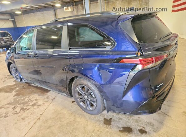 5TDDSKFCXSS223817 2025 TOYOTA SIENNA Blue Հետևի ձախ