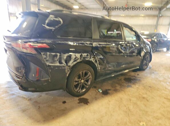 5TDDSKFCXSS223817 2025 TOYOTA SIENNA Blue Հետևի աջ