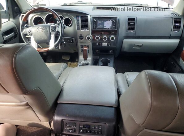 5TDDY5G14GS134801 2016 TOYOTA SEQUOIA Burgundy Вид панелі приладів