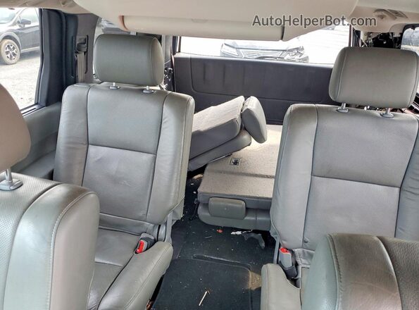 5TDDY5G14GS134801 2016 TOYOTA SEQUOIA Burgundy Вид задніх сидінь