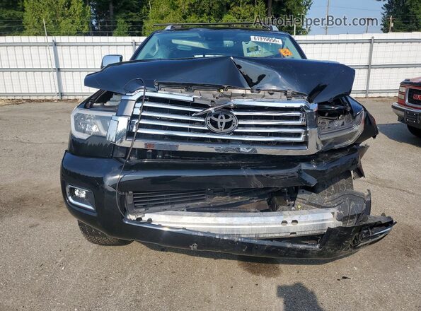 5TDDY5G18KS171505 2019 TOYOTA SEQUOIA Black წინა ხედი