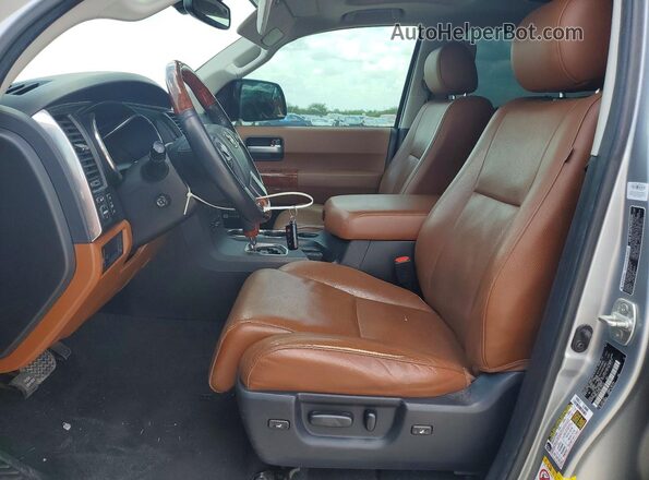 5TDDY5G18LS175135 2020 TOYOTA SEQUOIA Silver Widok wnętrza z przodu