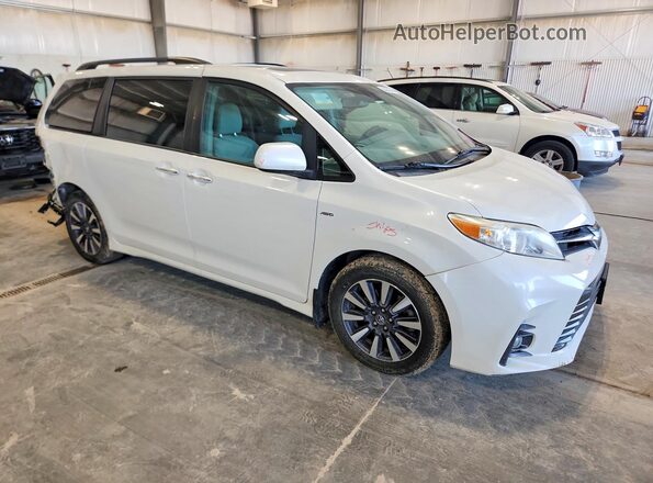 5TDDZ3DC0JS196789 2018 TOYOTA SIENNA White Front right