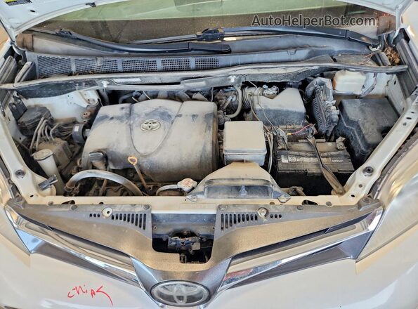 5TDDZ3DC0JS196789 2018 TOYOTA SIENNA White Engine compartment view