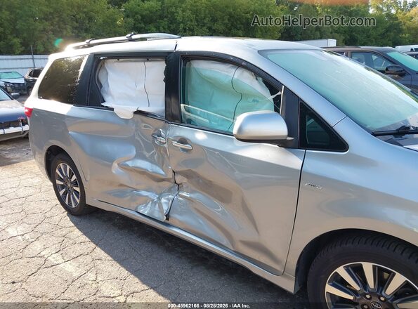 5TDDZ3DC0LS228076 2020 TOYOTA SIENNA Silver Front view