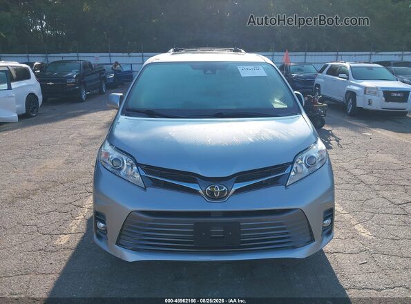 5TDDZ3DC0LS228076 2020 TOYOTA SIENNA Silver Instrument cluster view