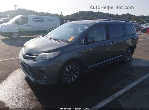 5TDDZ3DC0LS238011 2020 TOYOTA SIENNA Gray Передня ліва чверть