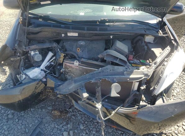 5TDDZ3DC1HS168719 2017 TOYOTA SIENNA Black Vista del compartimento del motor