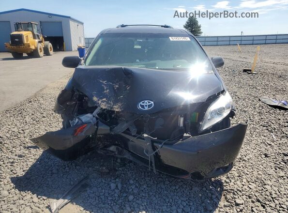 5TDDZ3DC1HS168719 2017 TOYOTA SIENNA Black Vista frontal
