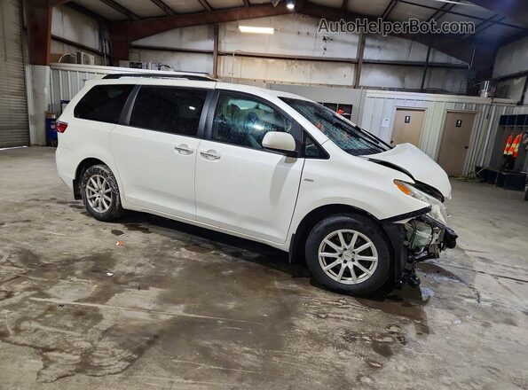 5TDDZ3DC1HS185648 2017 TOYOTA SIENNA White Delantero derecho