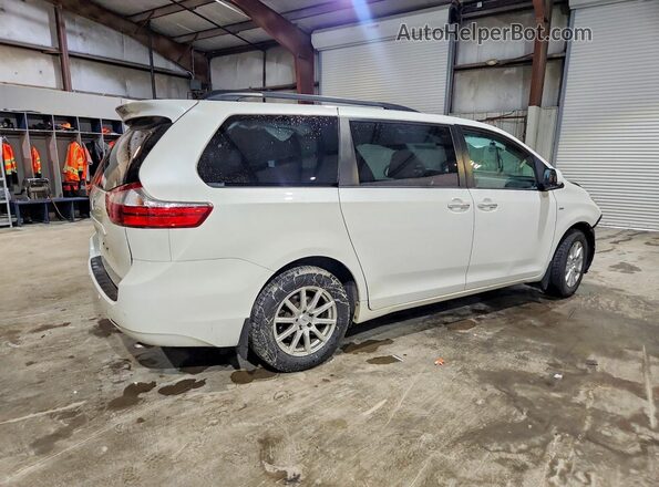 5TDDZ3DC1HS185648 2017 TOYOTA SIENNA White Trasero derecho