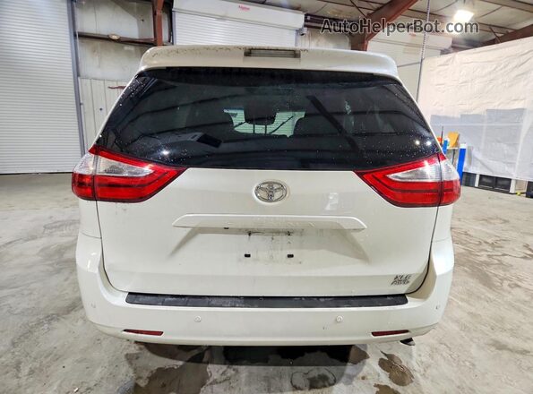 5TDDZ3DC1HS185648 2017 TOYOTA SIENNA White Vista trasera