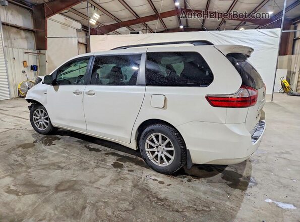 5TDDZ3DC1HS185648 2017 TOYOTA SIENNA White Trasero izquierdo