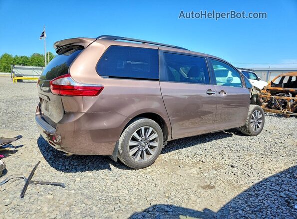 5TDDZ3DC1JS191469 2018 TOYOTA SIENNA Tan Հետևի աջ