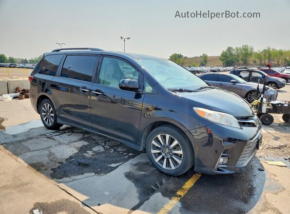 5TDDZ3DC1JS198843 2018 TOYOTA SIENNA Black Առջևի աջ