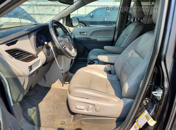 5TDDZ3DC1JS198843 2018 TOYOTA SIENNA Black Սալոնի դիմացի տեսք