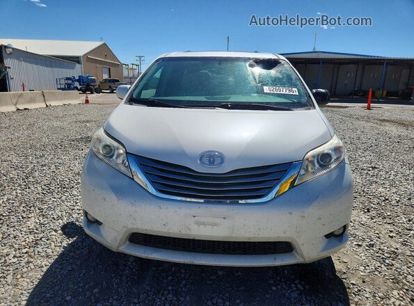 5TDDZ3DC2HS157020 2017 TOYOTA SIENNA White Դիմացի տեսք