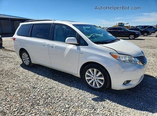 5TDDZ3DC2HS157020 2017 TOYOTA SIENNA White Առջևի աջ