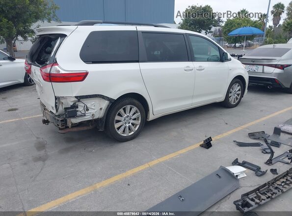5TDDZ3DC2HS169961 2017 TOYOTA SIENNA White Задня права чверть