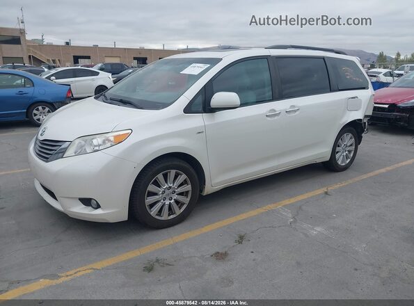 5TDDZ3DC2HS169961 2017 TOYOTA SIENNA White Передня ліва чверть