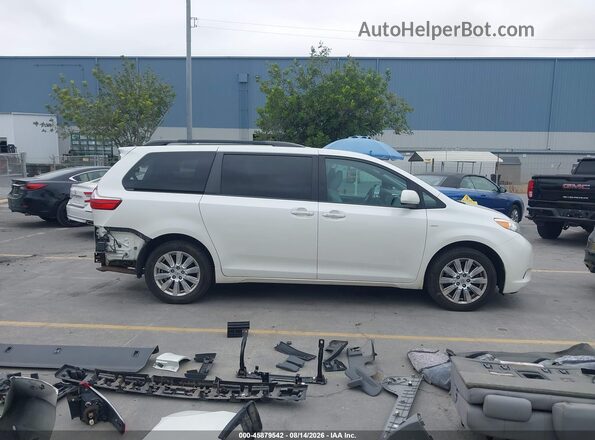 5TDDZ3DC2HS169961 2017 TOYOTA SIENNA White Панорамний вид салону 360°