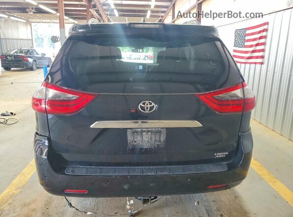 5TDDZ3DC3LS236897 2020 TOYOTA SIENNA Black Հետևի տեսք