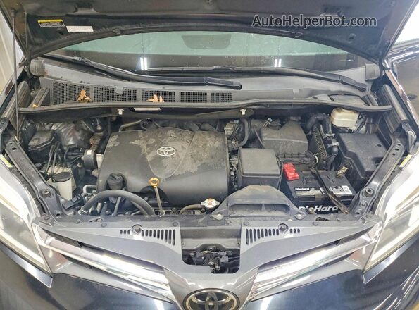 5TDDZ3DC3LS236897 2020 TOYOTA SIENNA Black Շարժիչի բաժամունքի տեսք