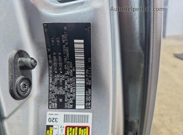 5TDDZ3DC3LS241453 2020 TOYOTA SIENNA Gray Սալոնի 360 աստիճան տեսք