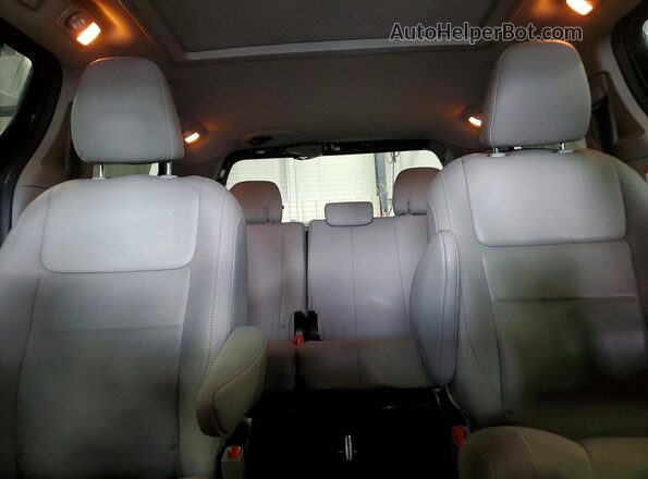 5TDDZ3DC3LS248693 2020 TOYOTA SIENNA Gray უკანა სავარძლების ხედი