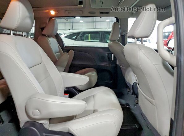5TDDZ3DC3LS248693 2020 TOYOTA SIENNA Gray უკანა სალონის ხედი