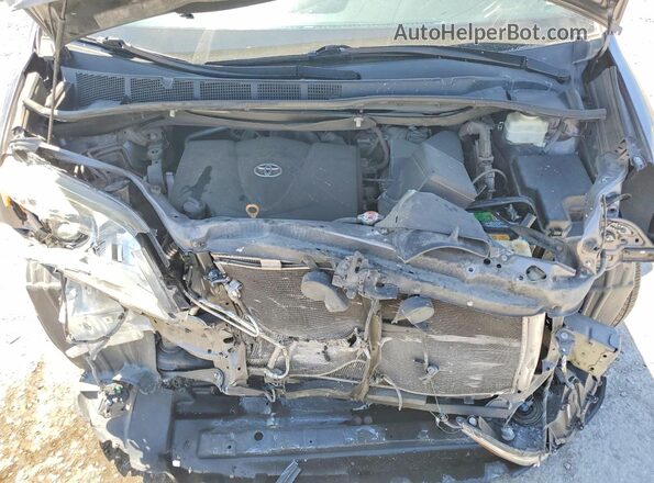 5TDDZ3DC4HS172019 2017 TOYOTA SIENNA Gray უკანა სალონის ხედი