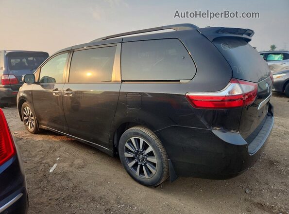 5TDDZ3DC5KS211577 2019 TOYOTA SIENNA Black Rear right