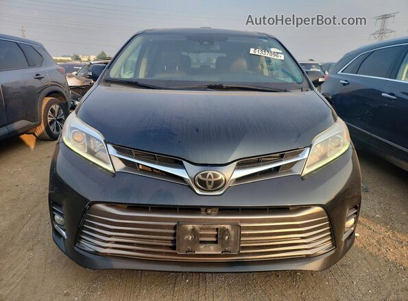 5TDDZ3DC5KS211577 2019 TOYOTA SIENNA Black Rear view
