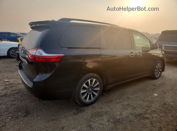 5TDDZ3DC5KS211577 2019 TOYOTA SIENNA Black Front right