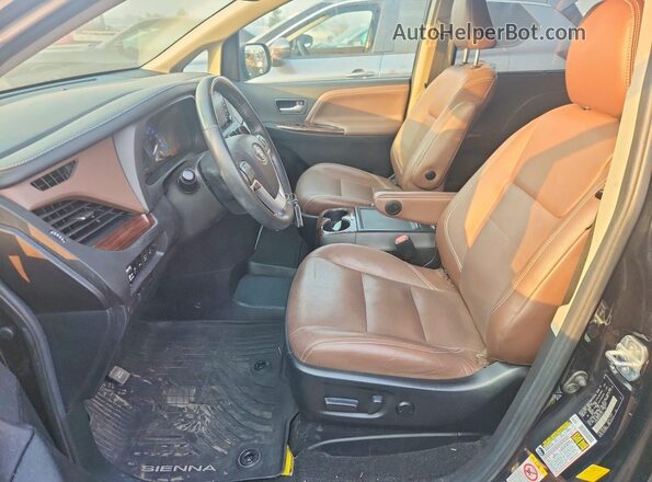 5TDDZ3DC5KS211577 2019 TOYOTA SIENNA Black Dashboard view