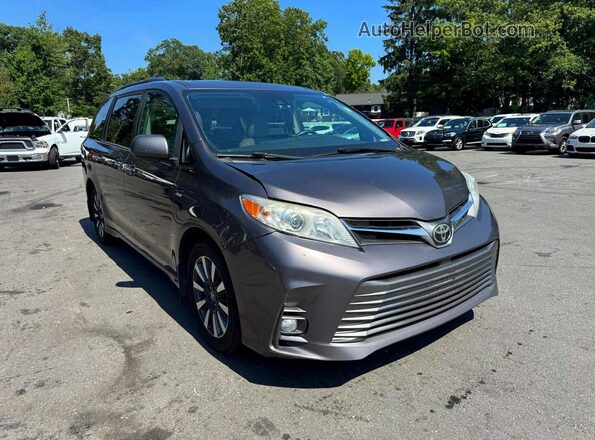 5TDDZ3DC5KS220439 2019 TOYOTA SIENNA White წინა მარჯვენა